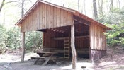 Curley Maple Gap Shelter