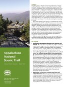Appalachian National Scenic Trail, A Special Report : Summary