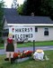 "Pie lady," Sydney Pratt, gets a lot of customers from hikers on the Appalachian Trail, Monson, Maine