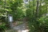 One entree point to the Webster Cliff Trail, which is a small piece of the iconic Appalachian Trail, near Bartlett, New Hampshire