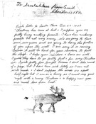 Benton MacKaye's 1889 letter to Santa Claus