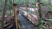 Creek Footbridge in Northern New Jersey